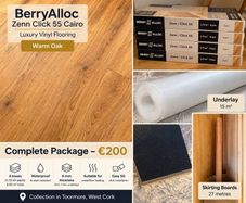 Luxury Vinyl Flooring 6.92m + Extras