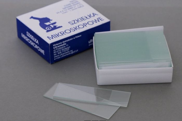 50x Microscope slides single end frosted on one side