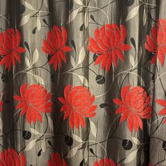 Pencil Pleat lined curtains