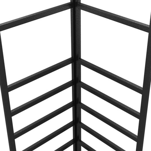 Garden Gazebo Powder-Coated Steel 4x3x2.7 m White