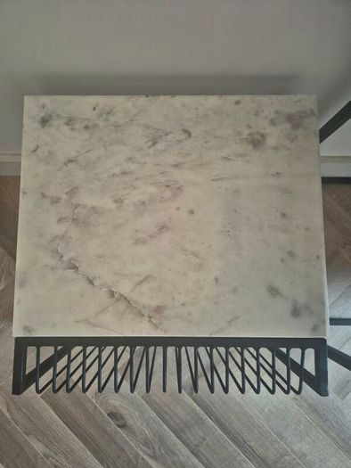 Marble top coffee table