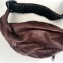 Brown Soft Leather Festival Waist Purse Bag Image 3