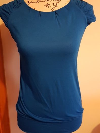 Size 8 Blue Top