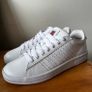 K-Swiss White Leather Court Shoes Image 6