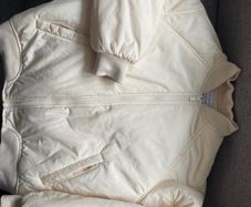 clothes cream bomber jacket