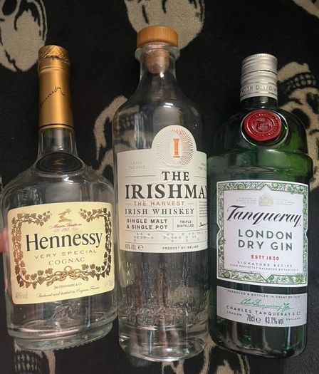 Empty bottles