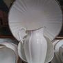Mixed Set of White & Gold Teawares Image 7