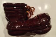 Vintage boot savings bank