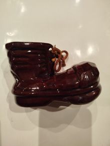 Vintage boot savings bank
