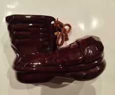 Vintage boot savings bank