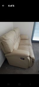Real Leather sofa