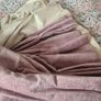 Dusty pink Pinch pleat large window curtains Image 4