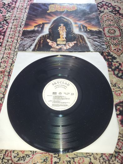 Skyclad: A Burnt Offering For The Bone Idol, LP, first pressing