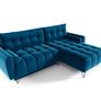 Corner Sofa Bed Manhattan. Luxury design , smart  premium fabrics . Quick FREE delivery Image 7