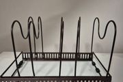 Adjustable Metal Pot Lid &amp; Pan Organiser Rack.