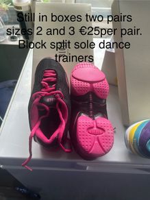 Block dance trainers