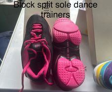 Block dance trainers