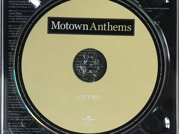 Motown [2012] Motown Anthems (4CD Digipak Album)