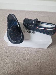Boys Moccasins Armani