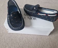 Boys Moccasins Armani