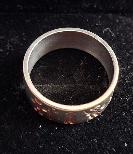 sterling silver history of Ireland ring