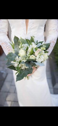 Tailored wedding dress