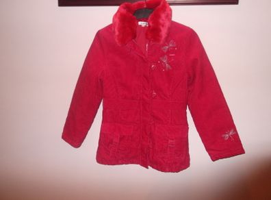 Girls coat.Size 160/80.13-14yrs. Deep pink.