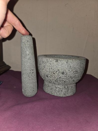 Large Stone Pestle and Mortar