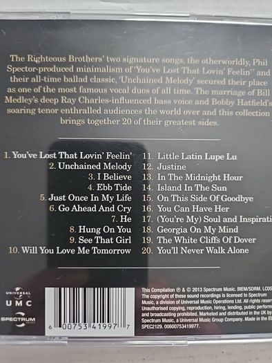 The Righteous Brothers - The Essential Collection.