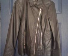 Wallis faux leather jacket size 14