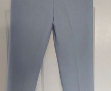 Stylish ladies size 10, baby blue trousers.