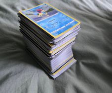 Large Pokemon TCG Card Bundle with Paldea Evolved Deck Box & Accessories