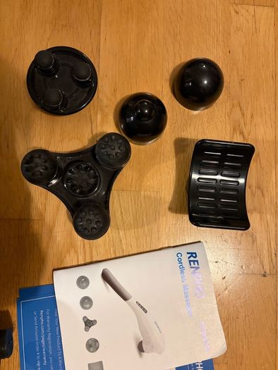 Cordless massager