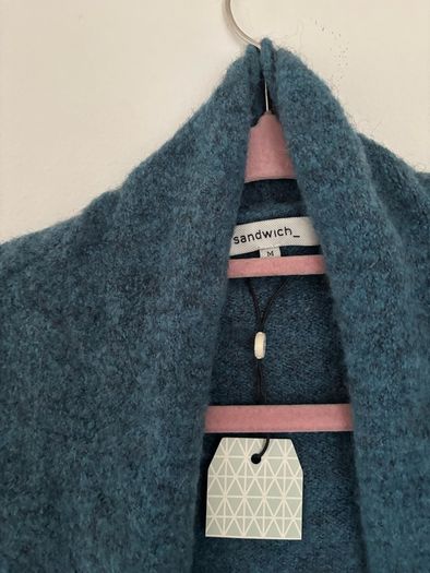 Sandwich cardigan