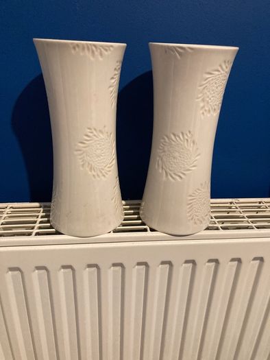 Belleek Pottery Vases