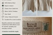Aran Sweater Market - 100% Merino Wool Aran Sweater