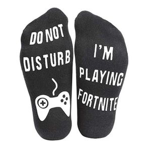 Kids Do Not Disturb, I'm Playing fortnite Funny Ankle Socks Great Gamer Gift for games Lovers