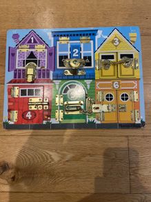 Melissa and Doug latch puzzle
