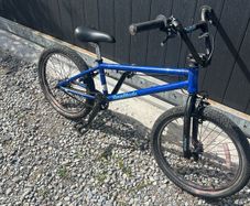 Navy blue bmx