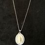 925 Sterling Silver Miraculous Medal Necklace Image 3