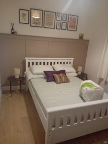 bed frame and mattress