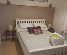 bed frame and mattress