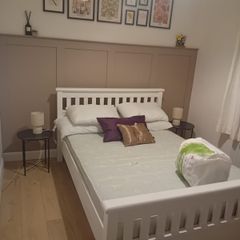 bed frame and mattress