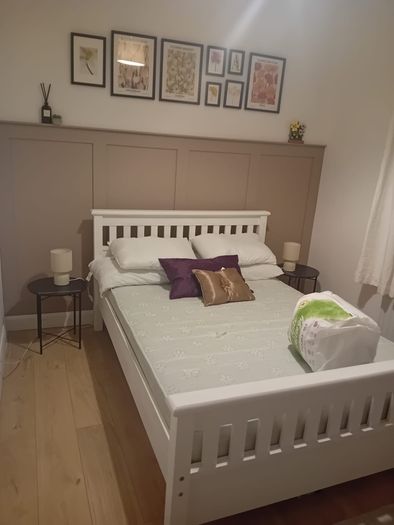 bed frame and mattress