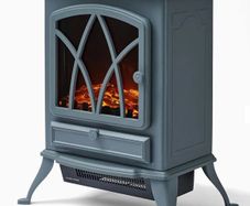 Warmlite Sterling 2000W Grey Electric Stove Heater (Brand New)