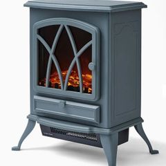 Warmlite Sterling 2000W Grey Electric Stove Heater (Brand New)