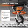 3 in 1 Portable Electric Hoist Winch 499 kg Wired/Wireless Remote Control Image 6