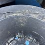 10 black plastic flower pots Image 3