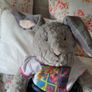 Cute fluffy bunny in build a bear outfit Image 2