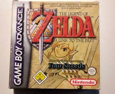 The Legend of Zelda A Link to the past four swords GBA Nintendo Gameboy game boy advance